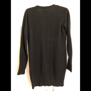 HM, black button down, cardigan, size S w/ pocket